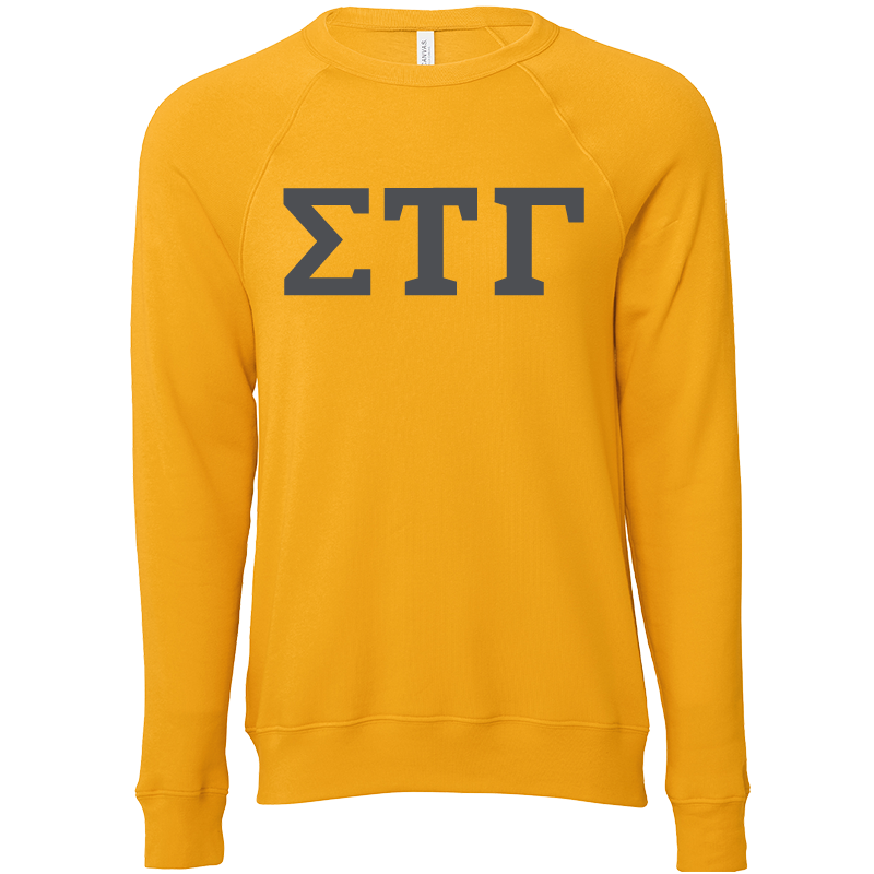 Sigma Tau Gamma Lettered Crewneck Sweatshirts