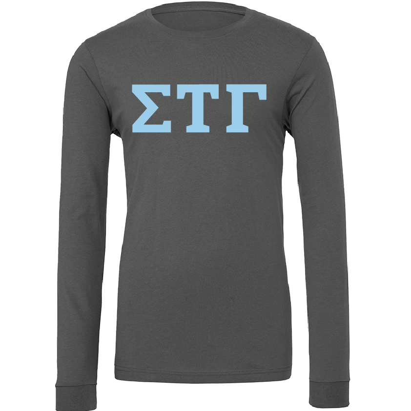 Sigma Tau Gamma Lettered Long Sleeve T-Shirts