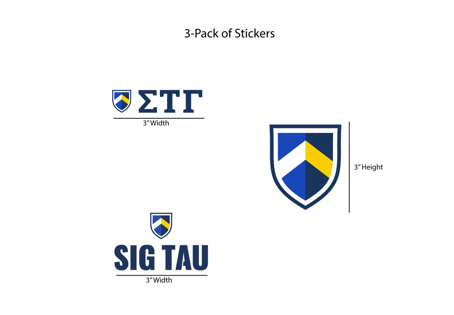 Sigma Tau Gamma Stickers