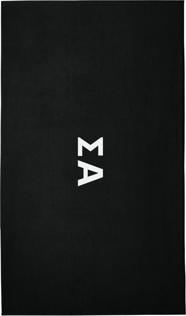 Sigma Alpha Lettered Beach Towels