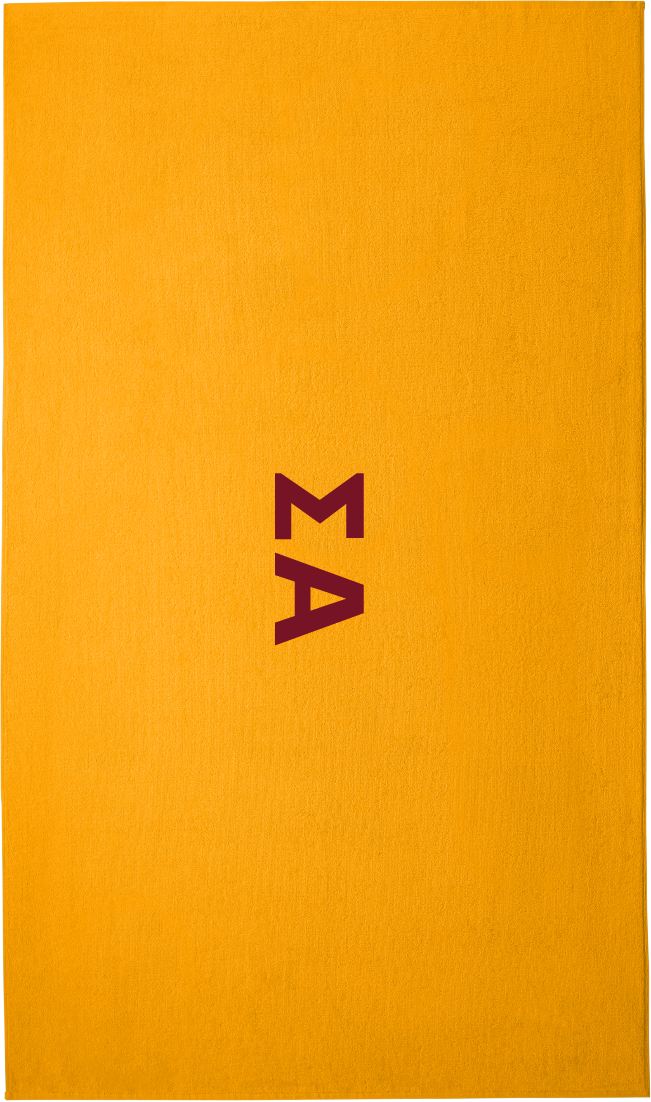 Sigma Alpha Lettered Beach Towels