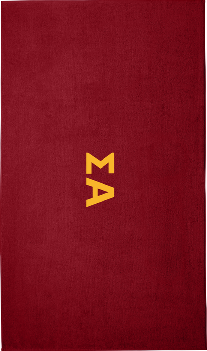 Sigma Alpha Lettered Beach Towels