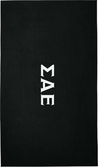 Sigma Alpha Epsilon Lettered Beach Towels