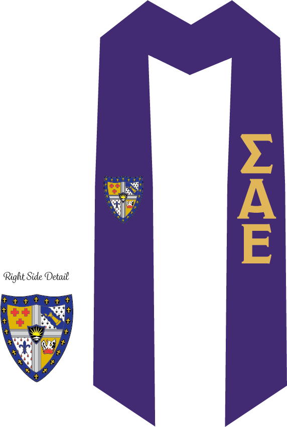 Sigma Alpha Epsilon Graduation Stoles