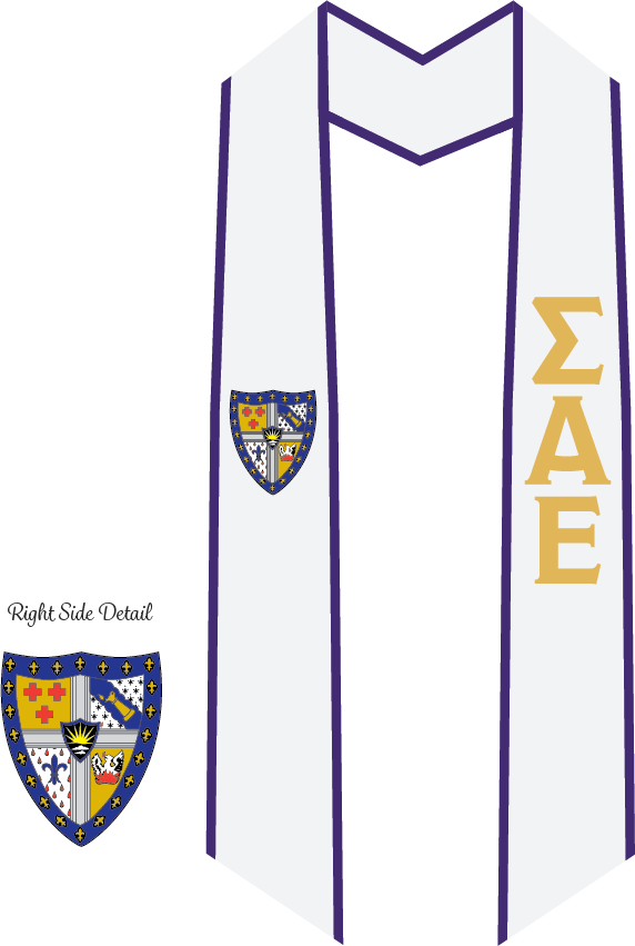 Sigma Alpha Epsilon Graduation Stoles