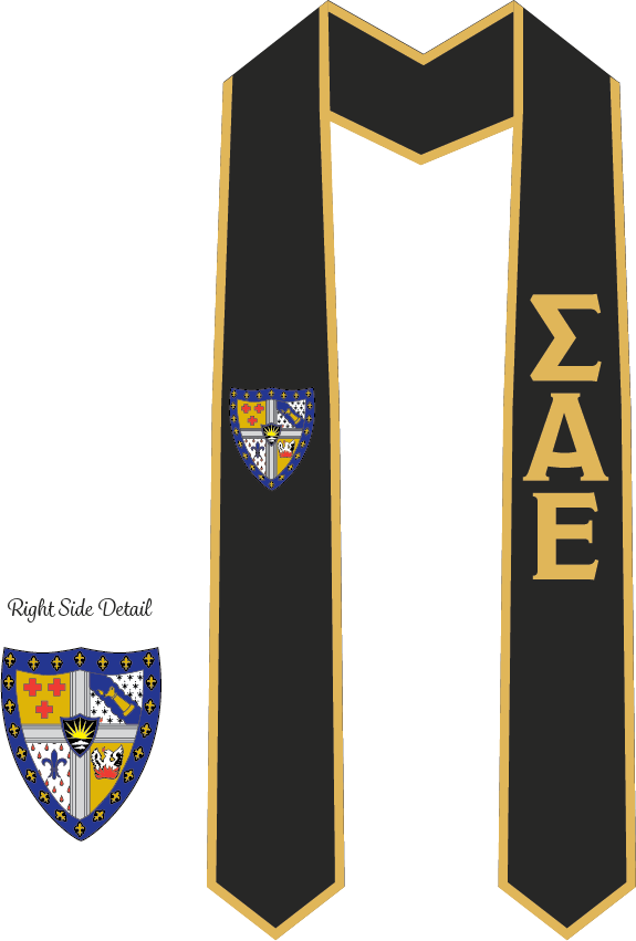 Sigma Alpha Epsilon Graduation Stoles