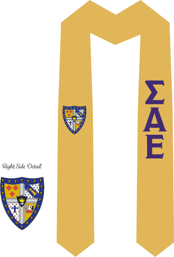 Sigma Alpha Epsilon Graduation Stoles