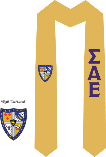 Sigma Alpha Epsilon Graduation Stoles