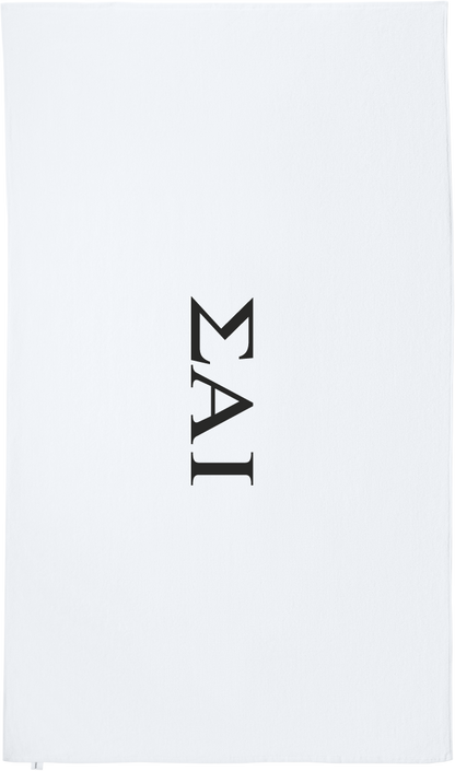 Sigma Alpha Iota Lettered Beach Towels