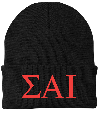 Sigma Alpha Iota Lettered Beanies