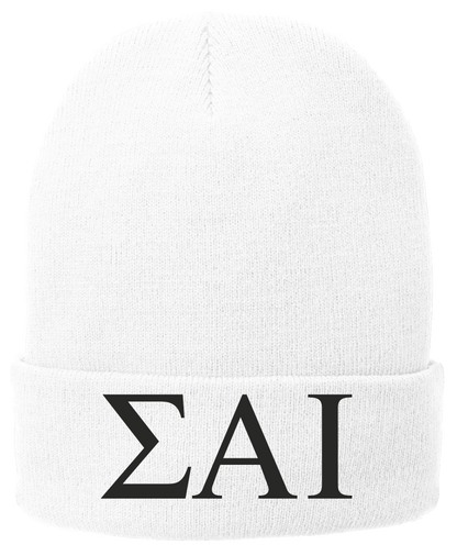 Sigma Alpha Iota Lettered Beanies