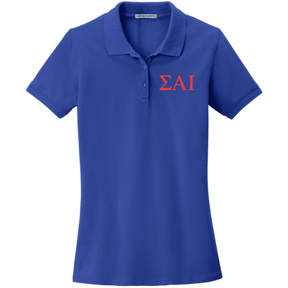 Sigma Alpha Iota Ladies' Embroidered Polo Shirt