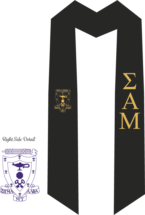 Sigma Alpha Mu Graduation Stoles