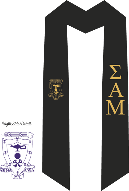 Sigma Alpha Mu Graduation Stoles
