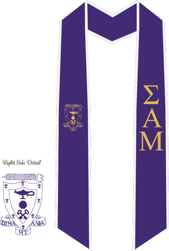 Sigma Alpha Mu Graduation Stoles