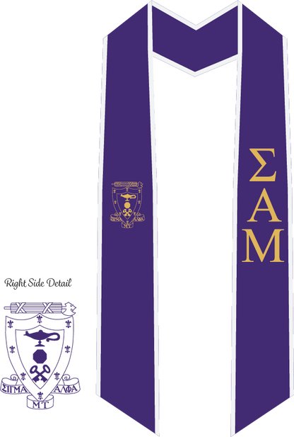 Sigma Alpha Mu Graduation Stoles