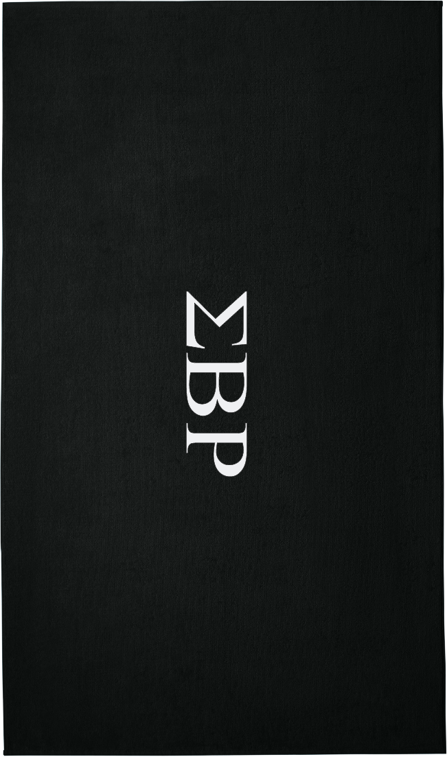 Sigma Beta Rho Lettered Beach Towels