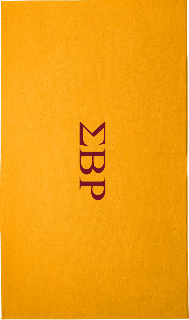 Sigma Beta Rho Lettered Beach Towels