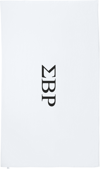 Sigma Beta Rho Lettered Beach Towels