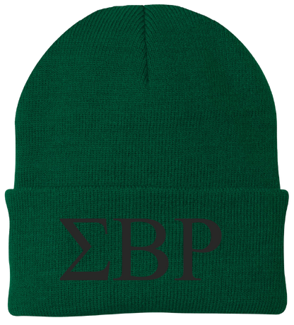 Sigma Beta Rho Lettered Beanies