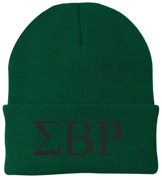 Sigma Beta Rho Lettered Beanies