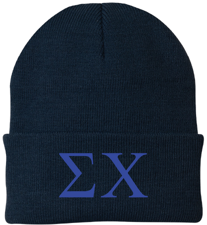 Sigma Chi Lettered Beanies