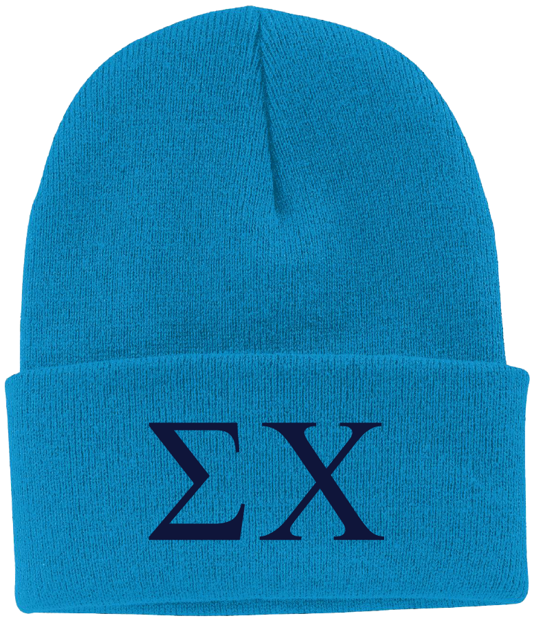 Sigma Chi Lettered Beanies