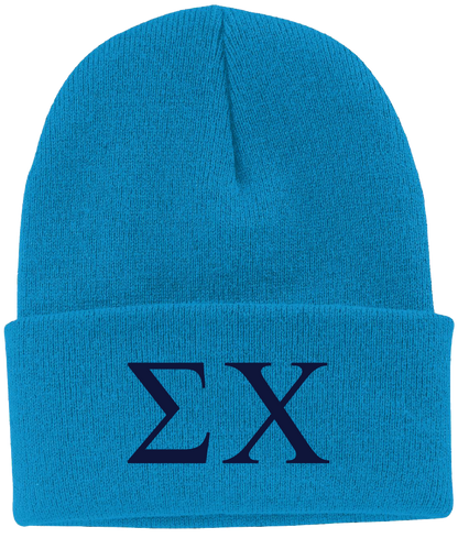 Sigma Chi Lettered Beanies