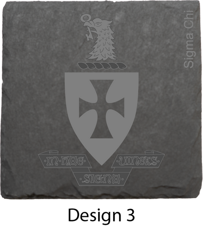 Sigma Chi Stone Coasters - 4-Pack