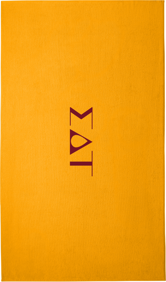 Sigma Delta Tau Lettered Beach Towels