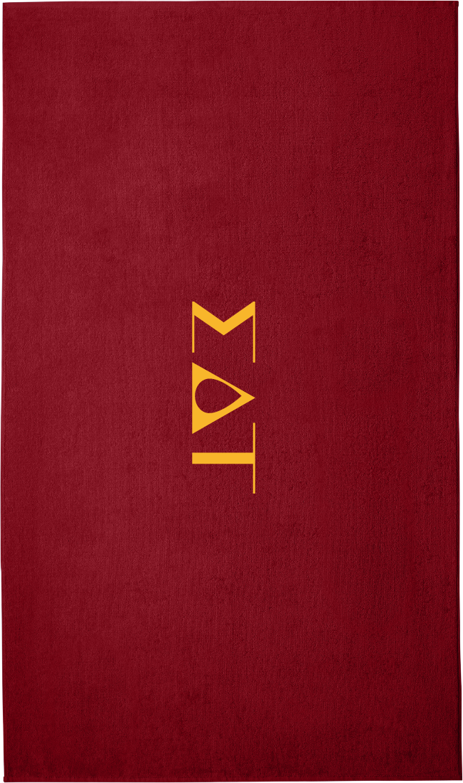 Sigma Delta Tau Lettered Beach Towels