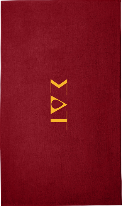 Sigma Delta Tau Lettered Beach Towels