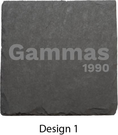 Sigma Lambda Gamma Stone Coasters - 4-Pack