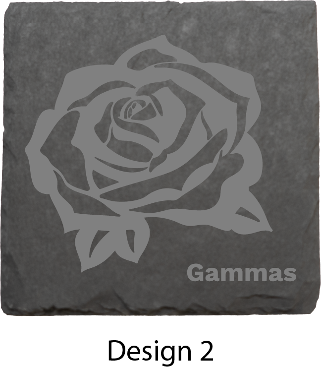 Sigma Lambda Gamma Stone Coasters - 4-Pack