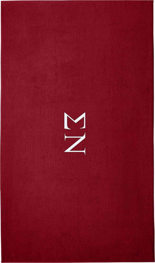 Sigma Nu Lettered Beach Towels