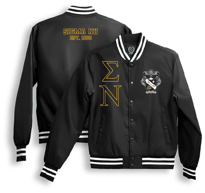 Sigma Nu Bomber Jackets