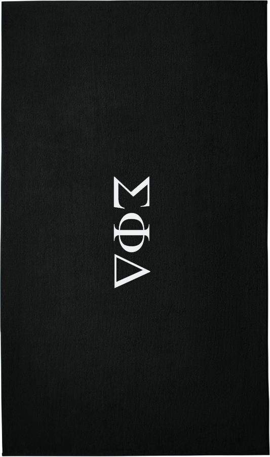 Sigma Phi Delta Lettered Beach Towels