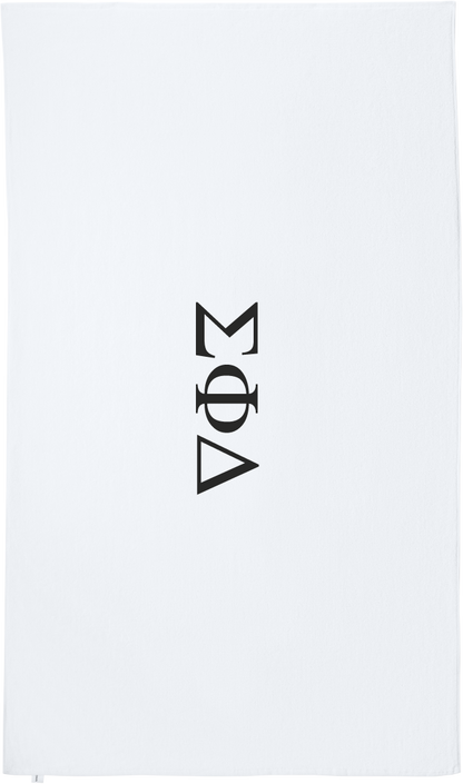 Sigma Phi Delta Lettered Beach Towels