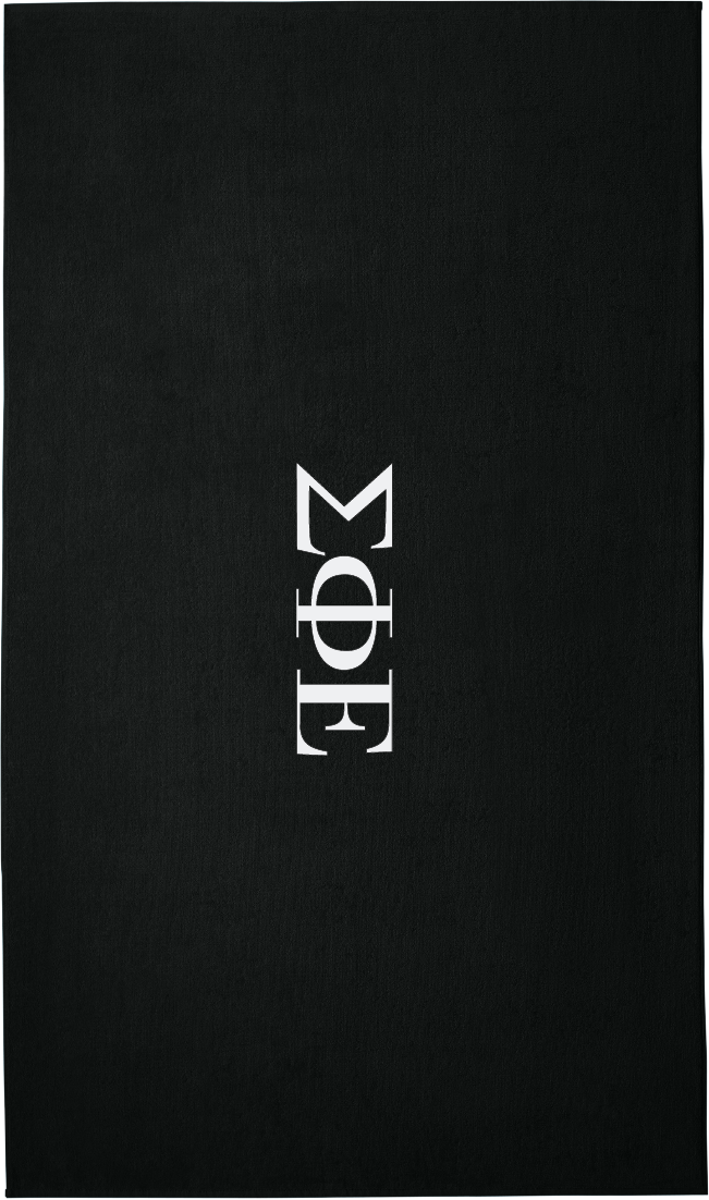 Sigma Phi Epsilon Lettered Beach Towels