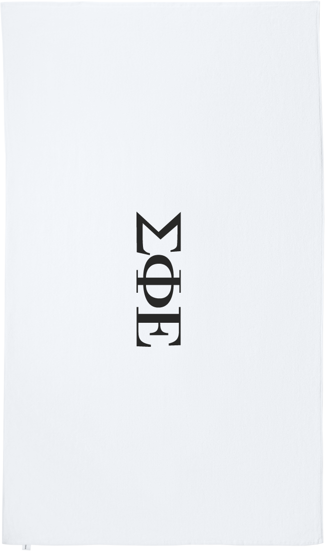 Sigma Phi Epsilon Lettered Beach Towels