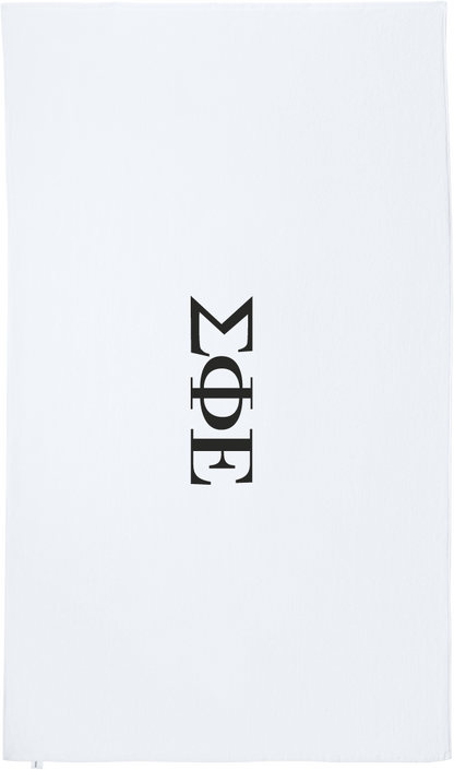 Sigma Phi Epsilon Lettered Beach Towels