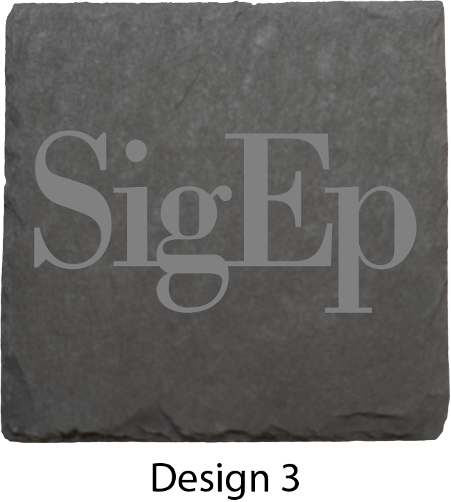 Sigma Phi Epsilon Stone Coasters - 4-Pack