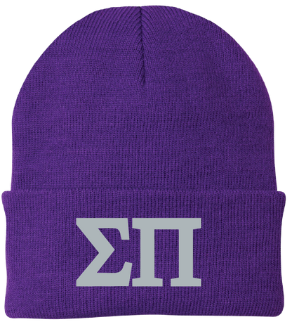 Sigma Pi Lettered Beanies