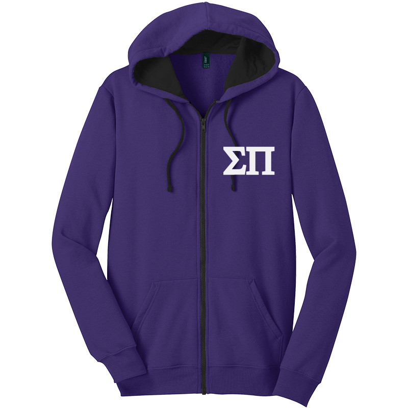 Sigma Pi Zip-Up Hooded Sweatshirts