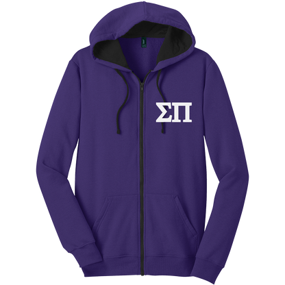 Sigma Pi Zip-Up Hooded Sweatshirts