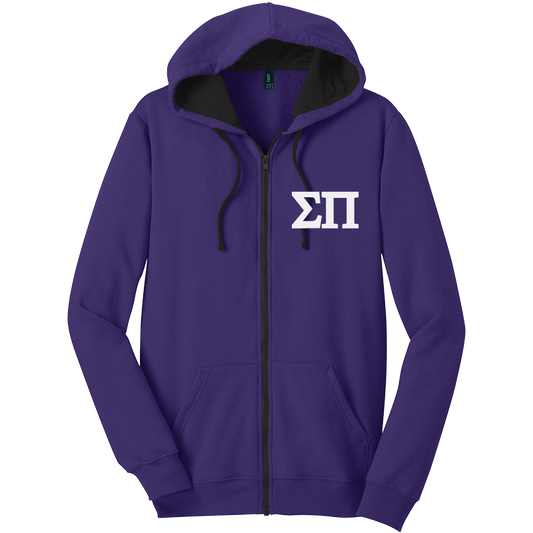 Sigma Pi Zip-Up Hooded Sweatshirts