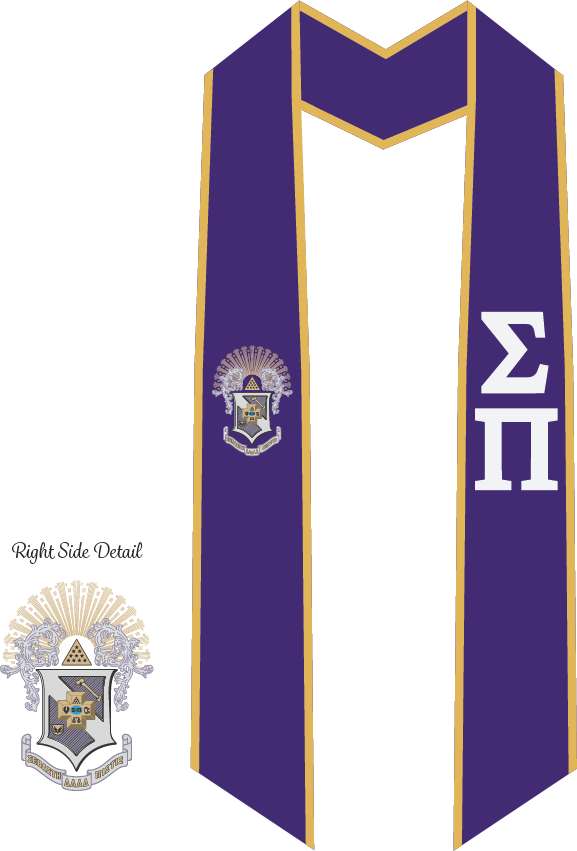 Sigma Pi Graduation Stoles