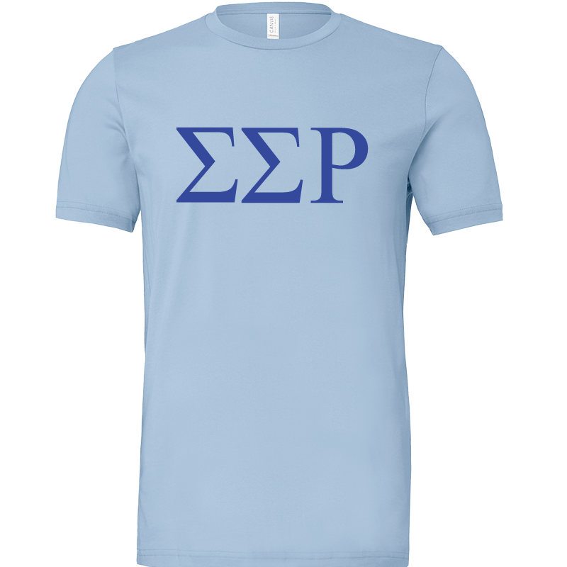 Sigma Sigma Rho Lettered Short Sleeve T-Shirts
