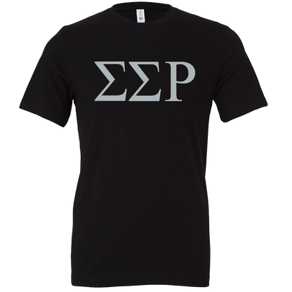 Sigma Sigma Rho Lettered Short Sleeve T-Shirts