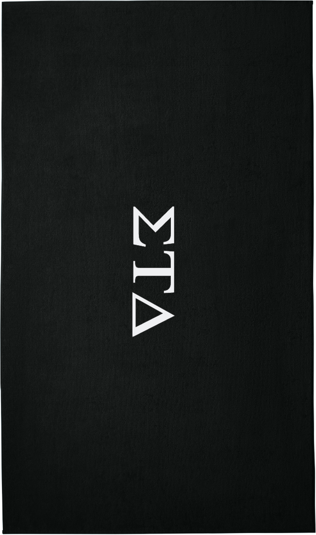Sigma Tau Delta Lettered Beach Towels